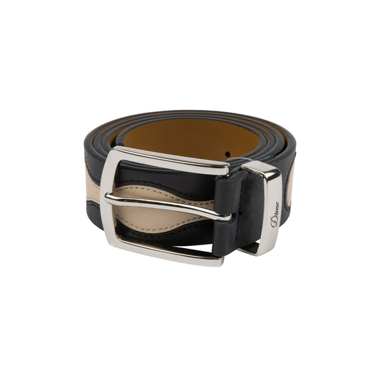 DIME - Premium Leather Belt Black