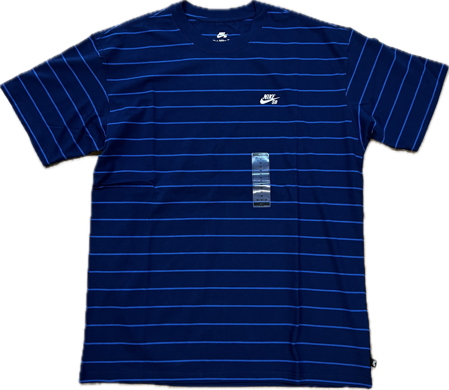 NIKE SB - Max90 Skate Striped Tee Navy