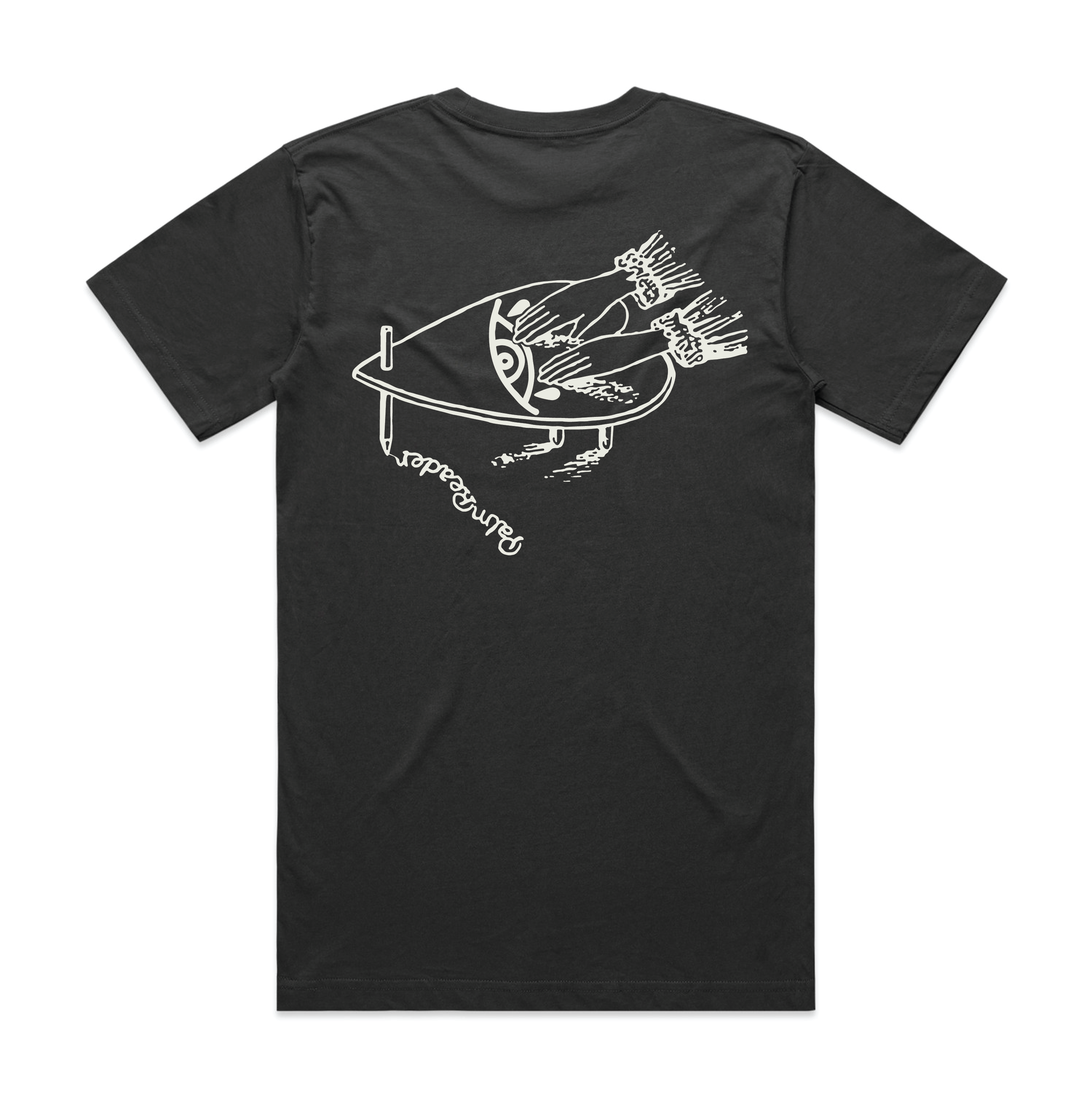 PALM READER -  Planchette T-Shirt Charcoal