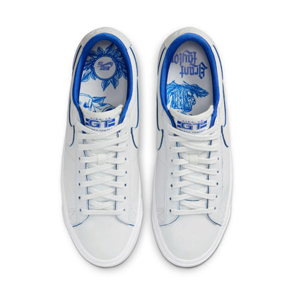 NIKE SB - Zoom Blazer Low Pro GT PRM  Summit White/Game Royal