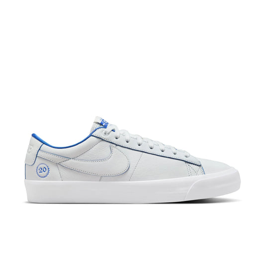 NIKE SB - Zoom Blazer Low Pro GT PRM  Summit White/Game Royal