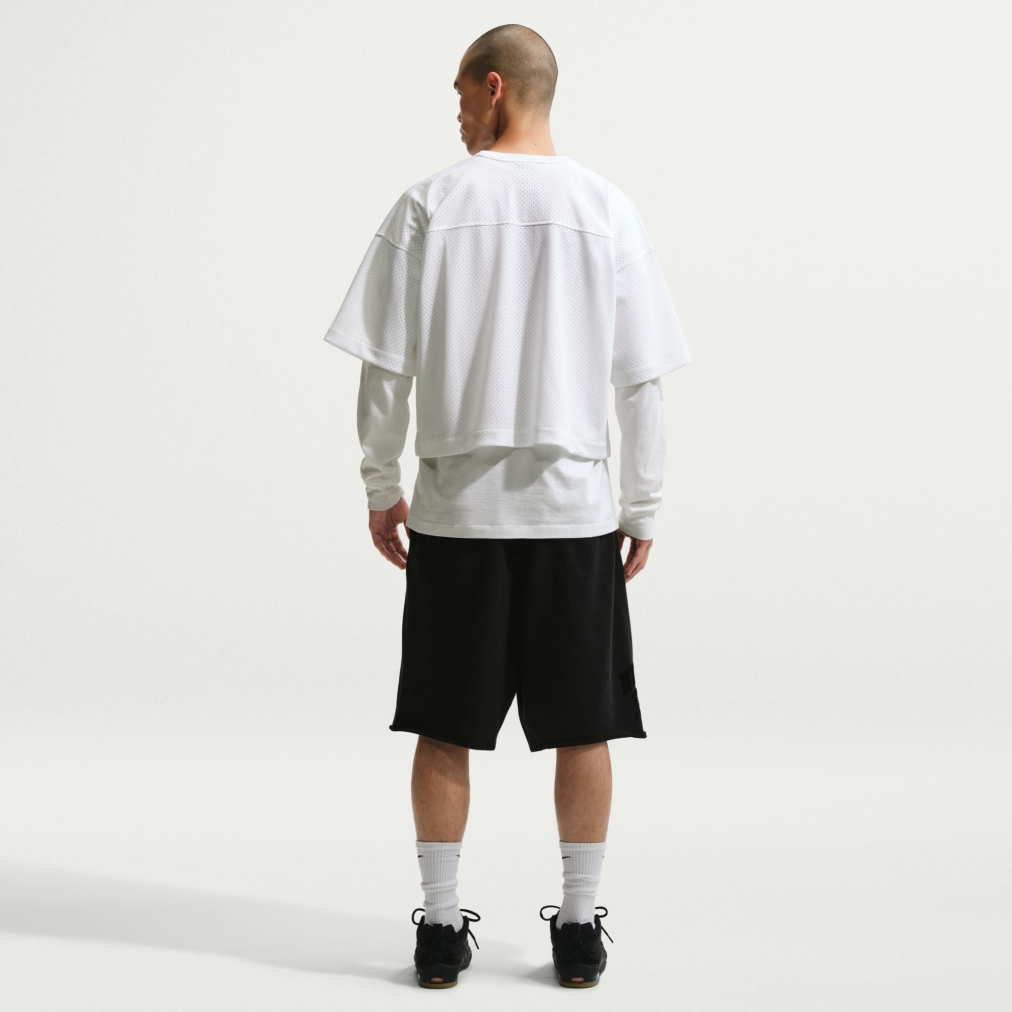 NIKE SB - Loose Fit Cotton Shorts Black
