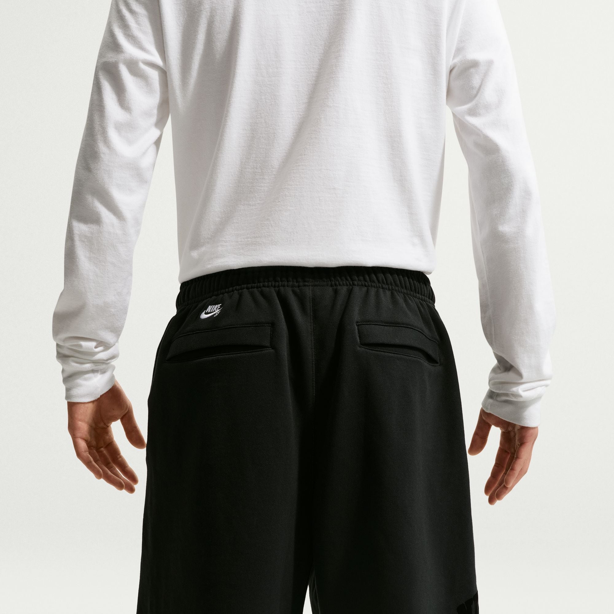 NIKE SB - Loose Fit Cotton Shorts Black