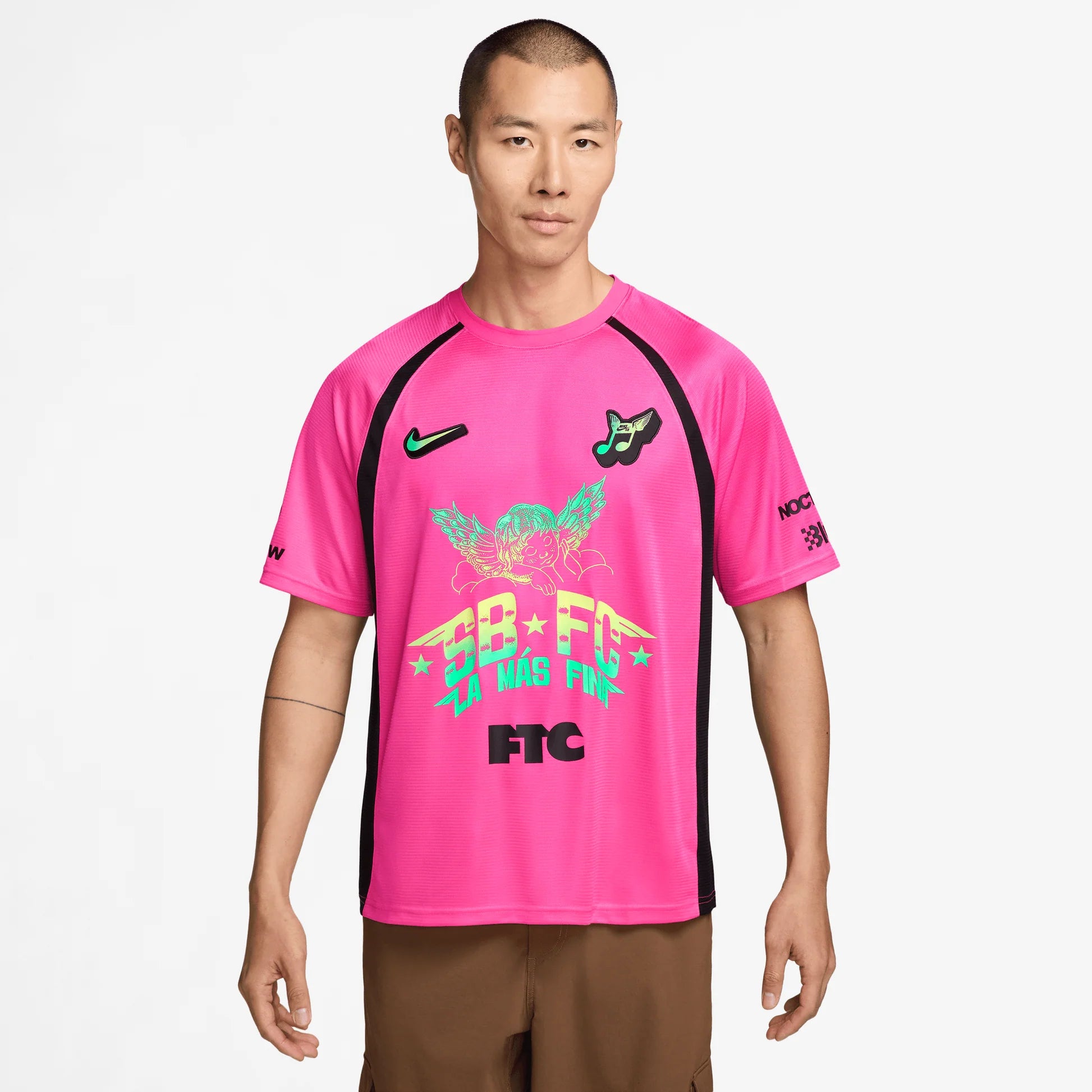 NIKE SB - Club 58 FC Jersey Hyper Pink/Black