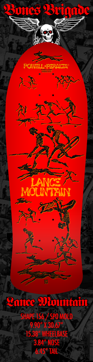 POWELL PERALTA - Bones Brigade Series 15 - Lance Mountain