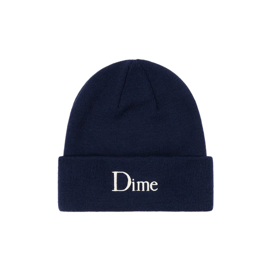 DIME - Classic Wool Fold Beanie Indigo