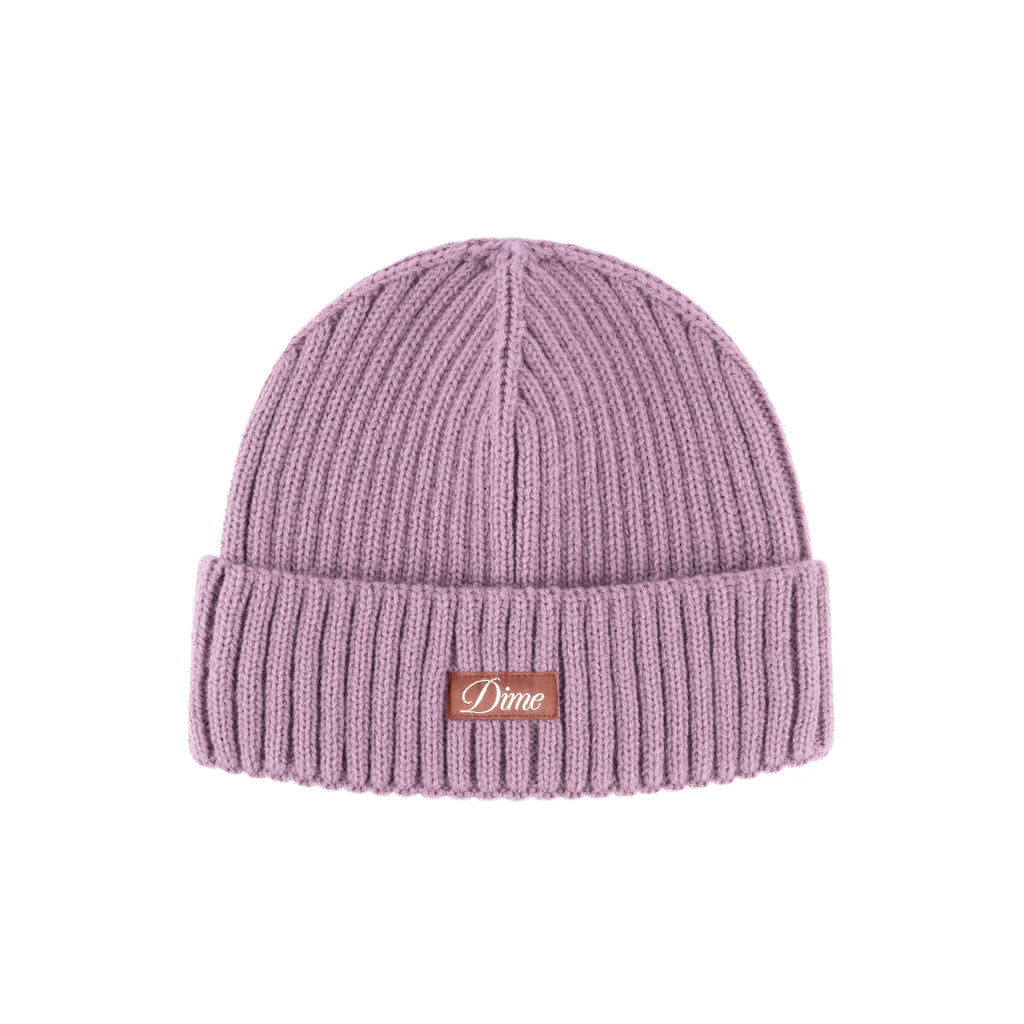 DIME - Cursive Fold Beanie Pink Lilac