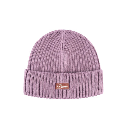 DIME - Cursive Fold Beanie Pink Lilac