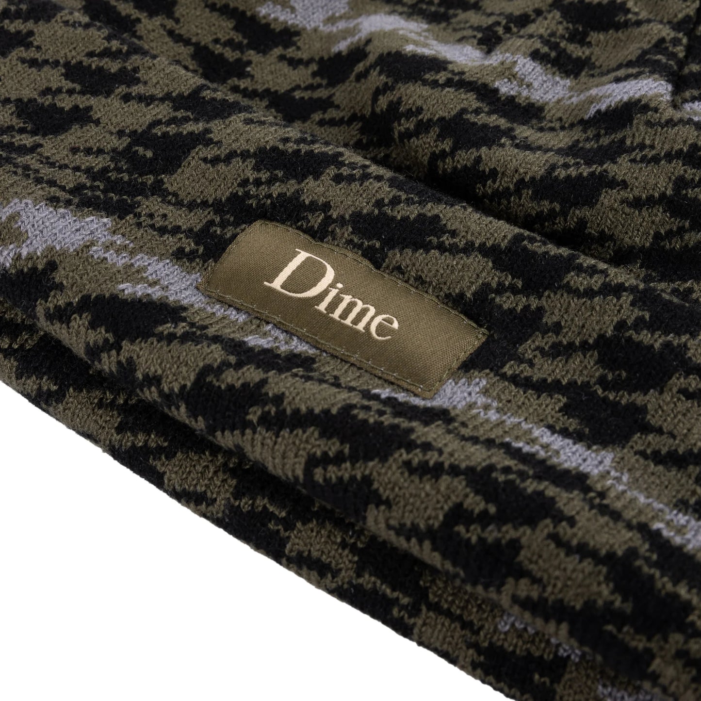 DIME - Wavetooth Cuff Beanie Army Green