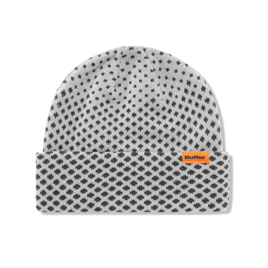 BUTTER GOODS - Halftone Cuff Beanie Grey