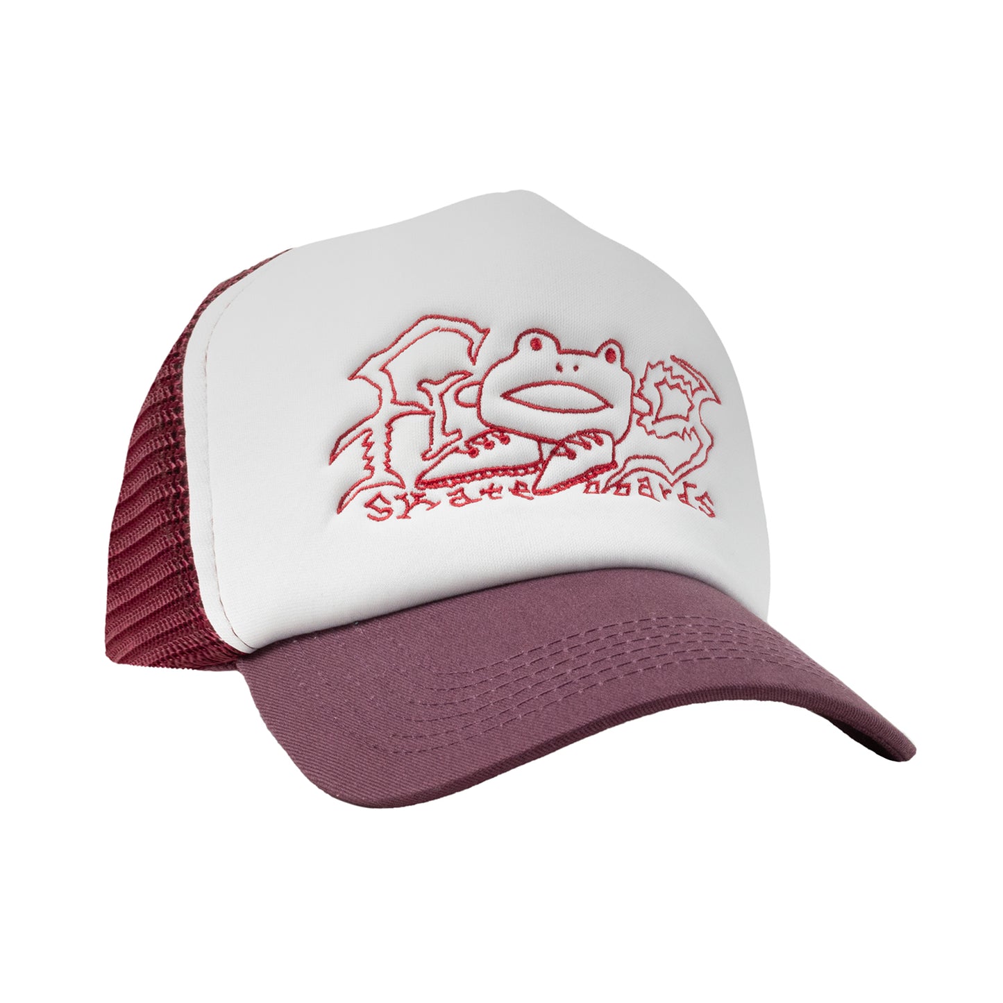 FROG - Big Shoes Trucker Hat Maroon