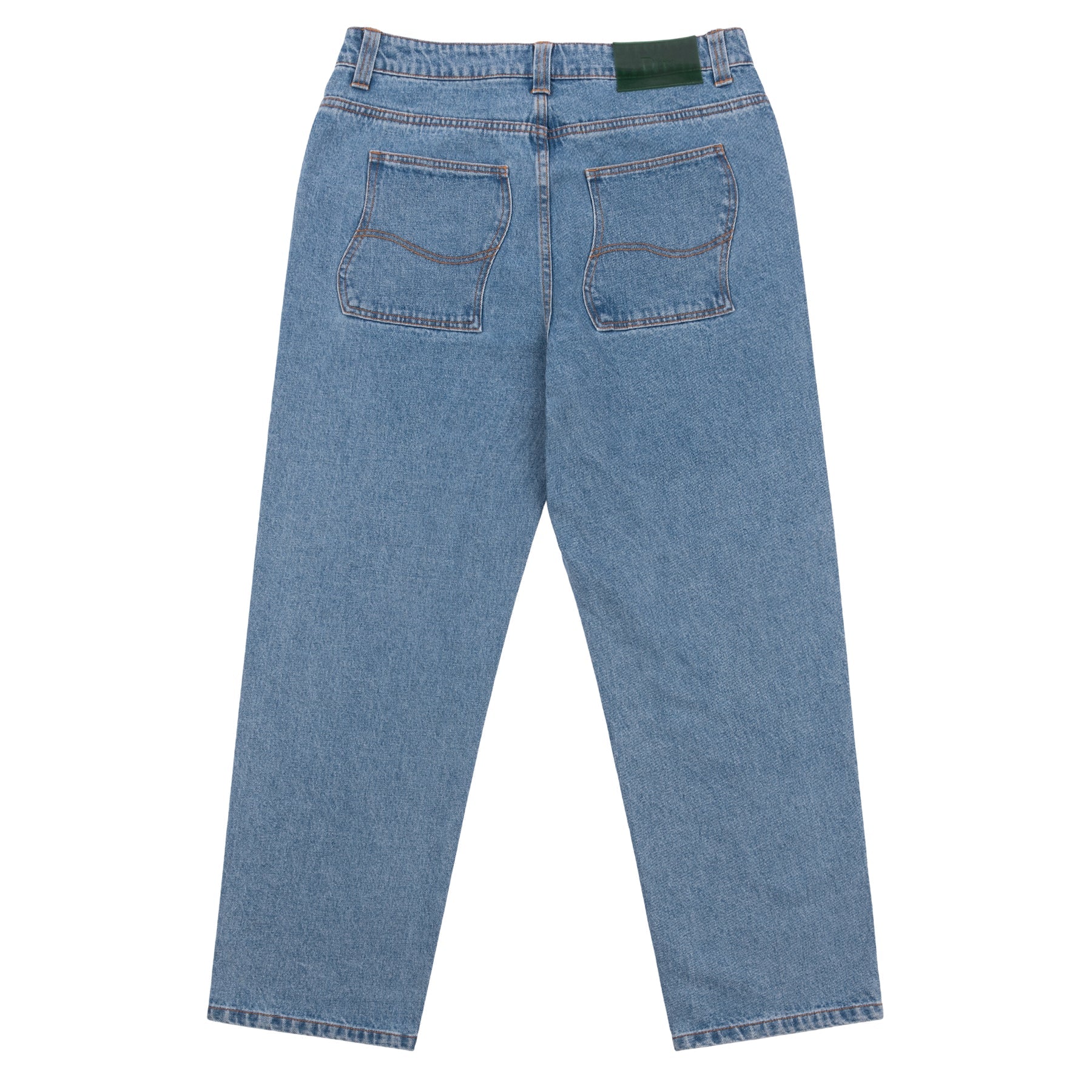 DIME - Relaxed Denim Pants Blue Washed