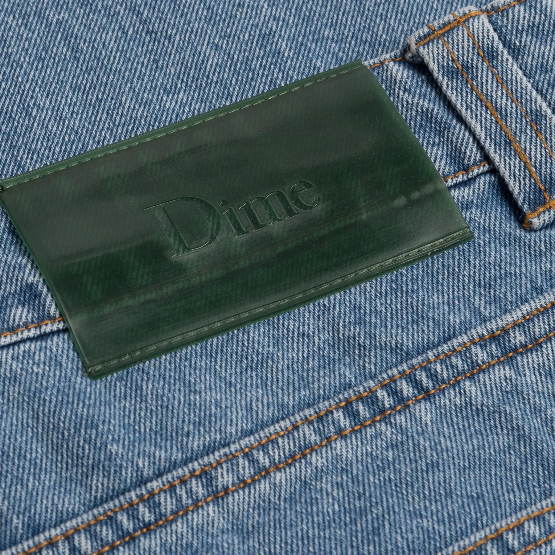 DIME - Relaxed Denim Pants Blue Washed