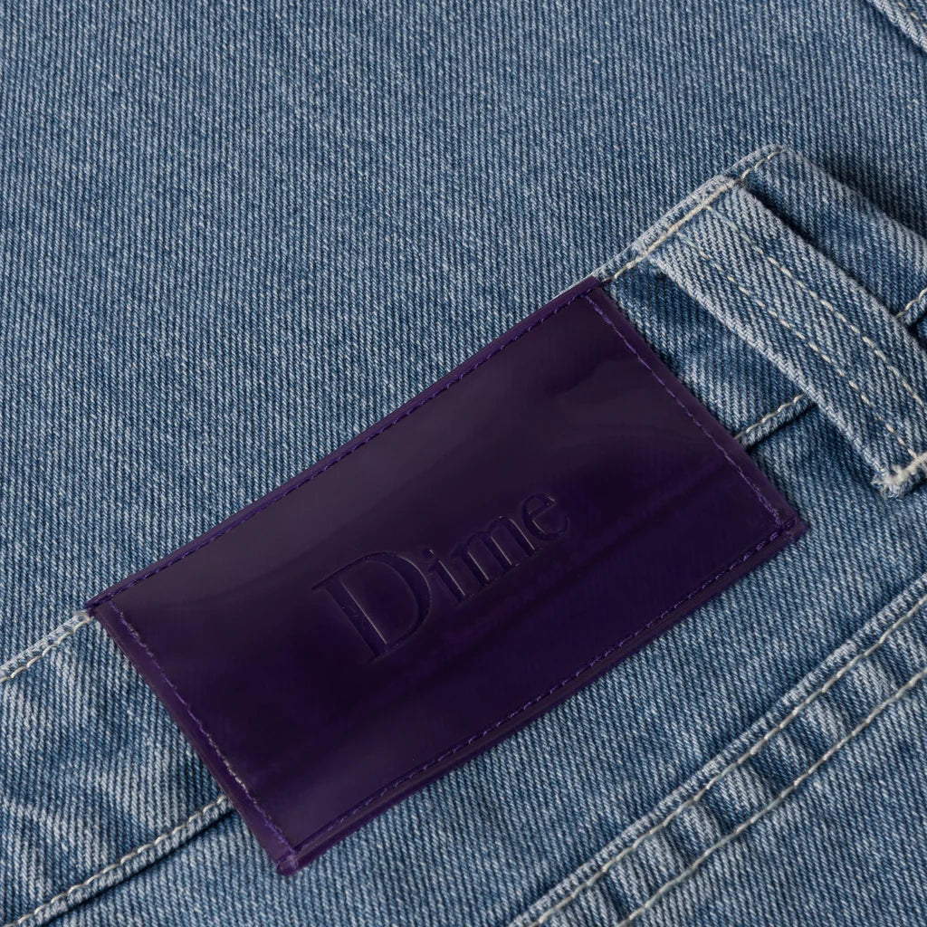 DIME - Classic Baggy Pants Blue Washed