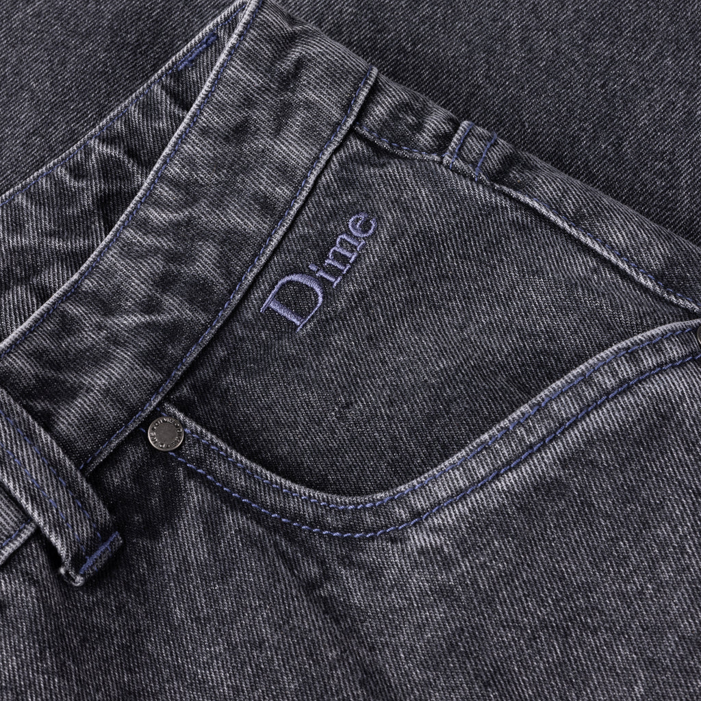 DIME - Classic Baggy Pants Faded Black