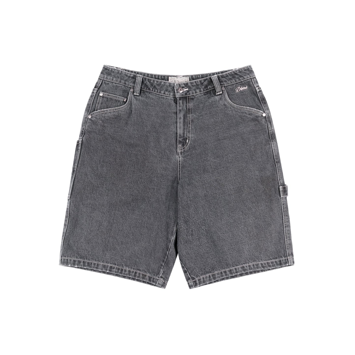 DIME - Classic Denim Shorts Faded Black