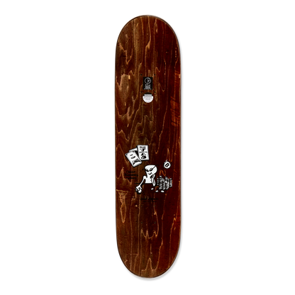 POLAR SKATE CO. - Oskar Rosenberg Poker Face - 8.125 Short