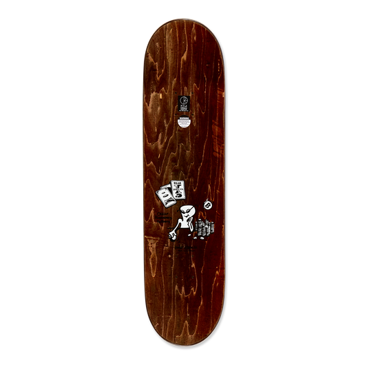 POLAR SKATE CO. - Oskar Rosenberg Poker Face - 8.125 Short