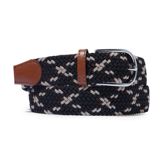 BUTTER GOODS - Braided Belt Black/Black