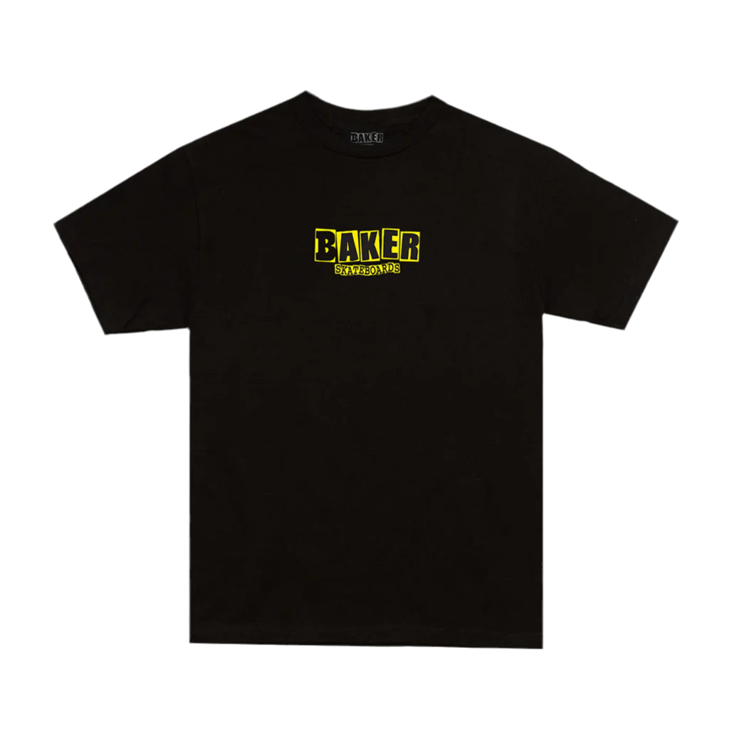 BAKER - Brand Logo Tee Black/Yellow