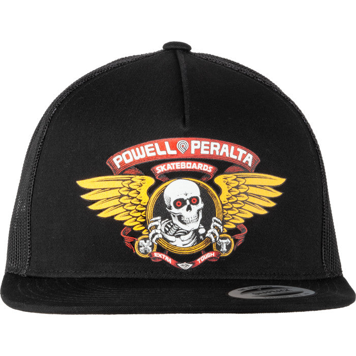 POWELL PERALTA - Winged Ripper Trucker Hat Black