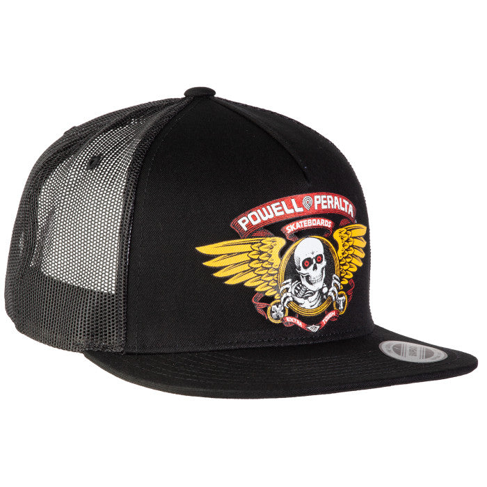 POWELL PERALTA - Winged Ripper Trucker Hat Black