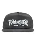 THRASHER - Clouds By Spanky Snapback Charcoal