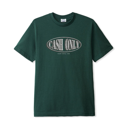 CASH ONLY - Solid Tee Forest