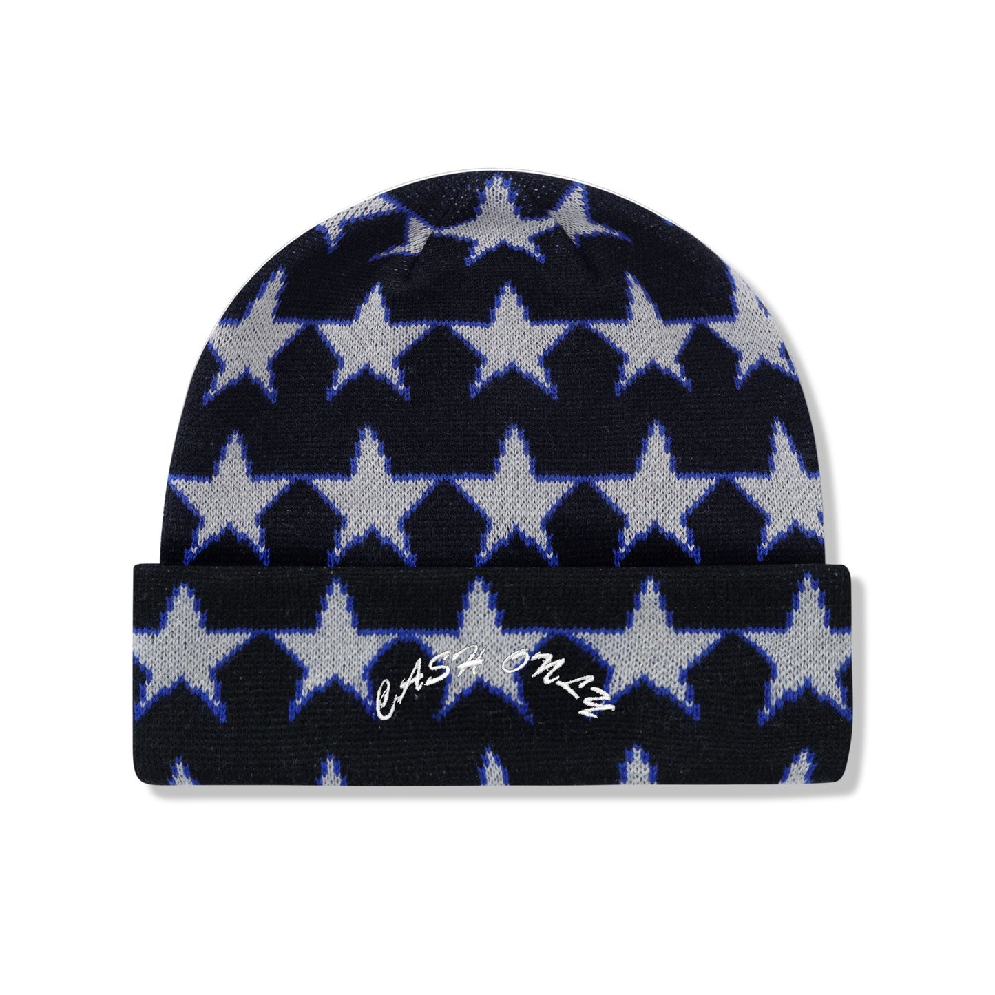 CASH ONLY - Star Beanie Black