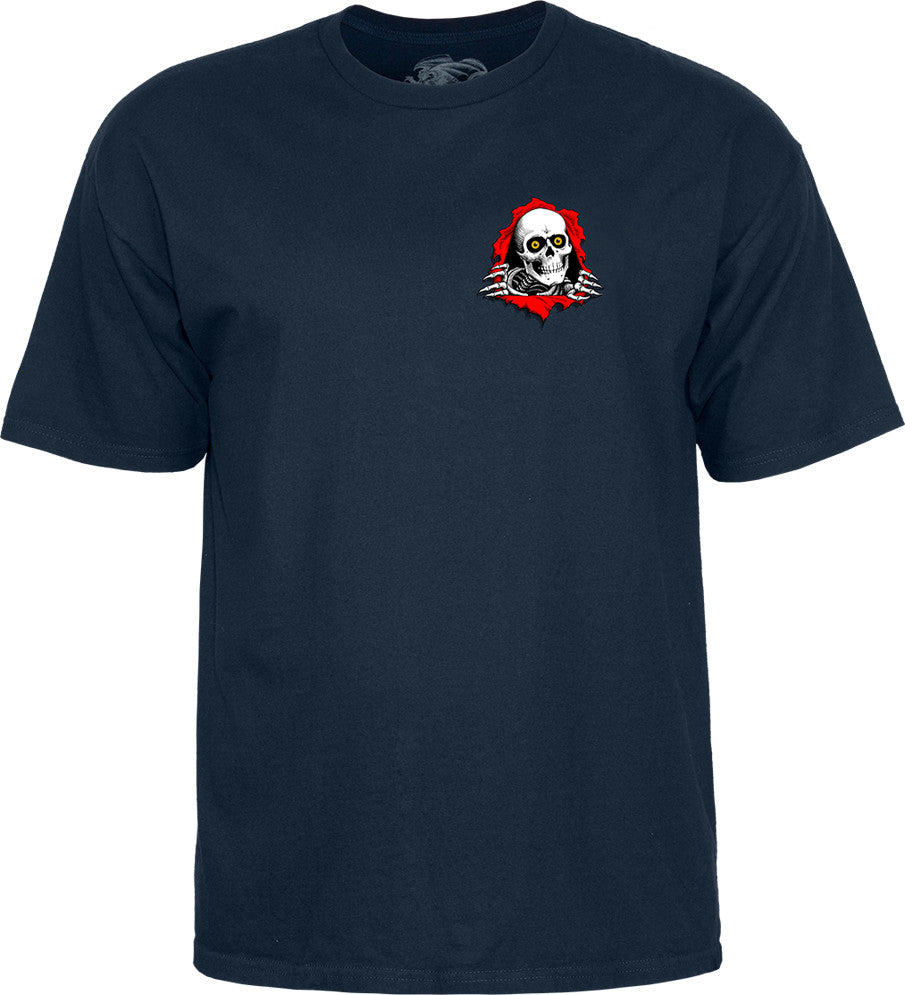 POWELL PERALTA - Support Your Local Tee Navy