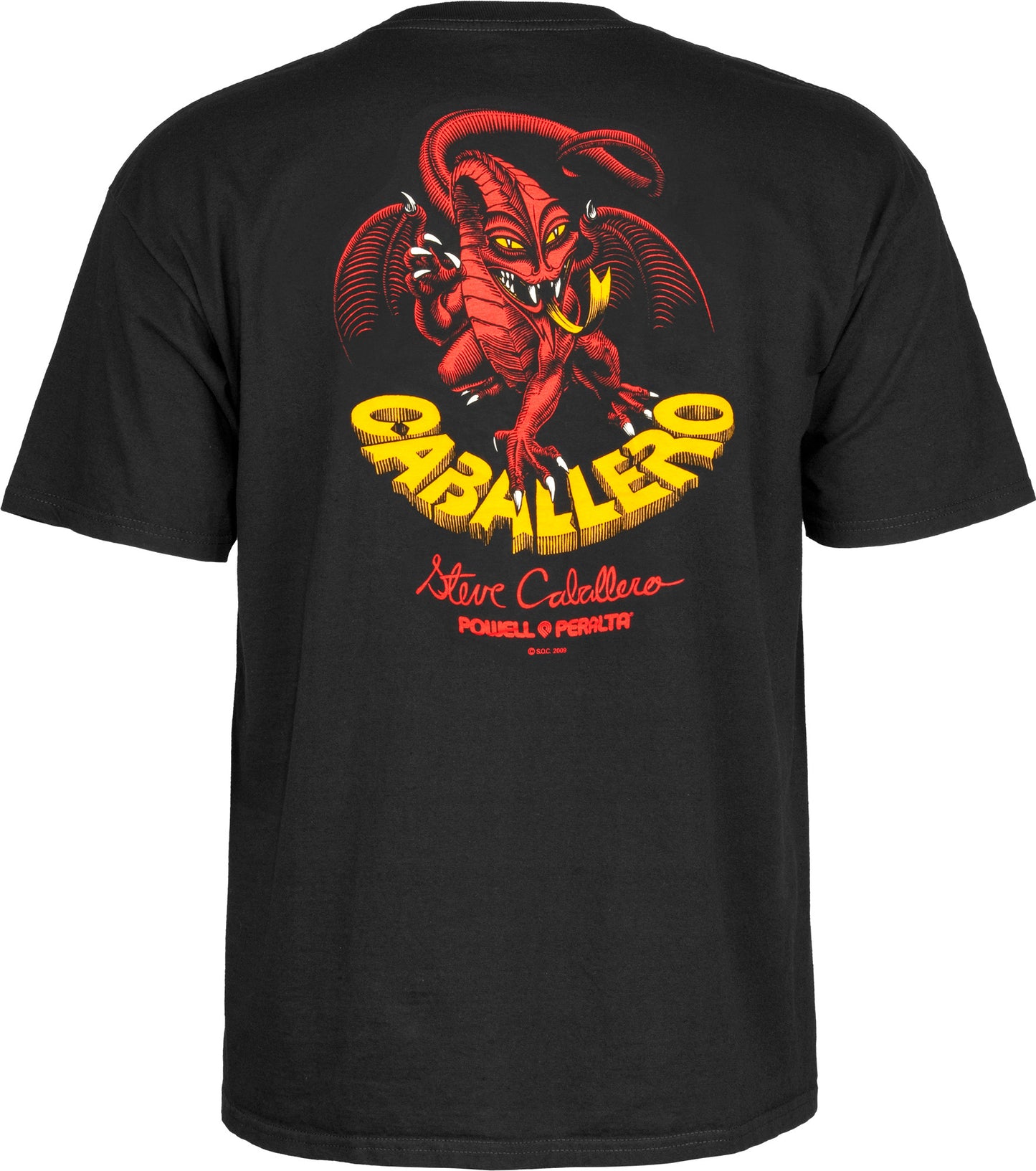 POWELL PERALTA - Cab Dragon II Tee Black