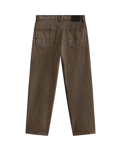 VANS - Check 5 Loose Denim Pants Walnut