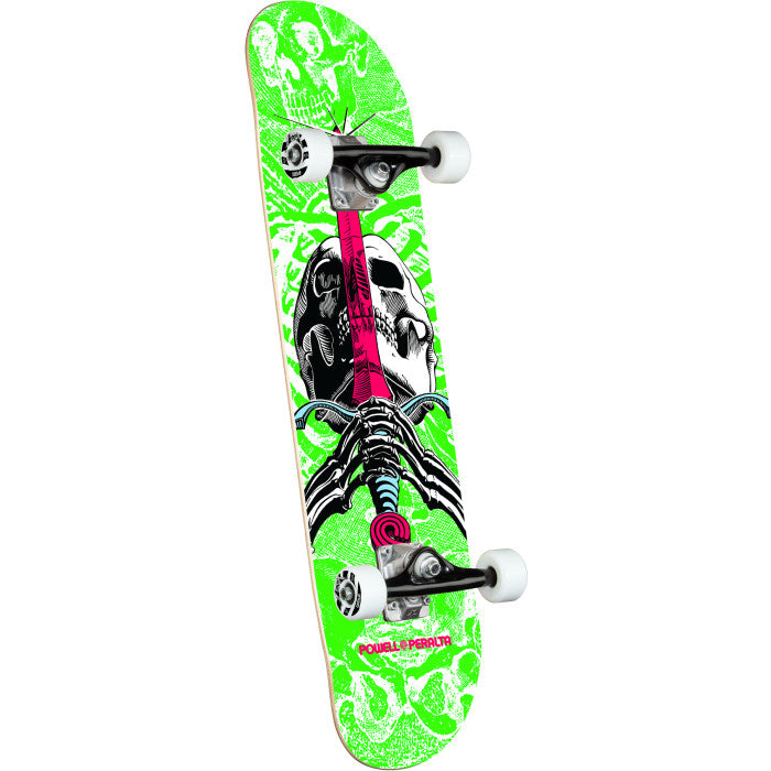 POWELL PERALTA - Skull & Sword White/Green Complete - 7.5