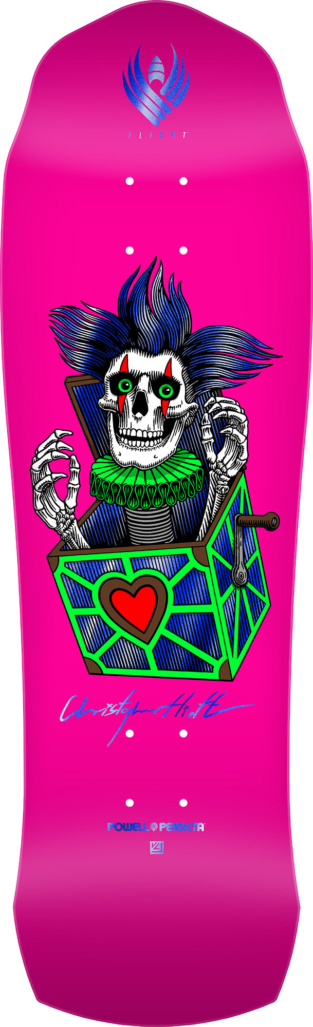 POWELL PERALTA - Chris Hiett Skull Flight - 9.5