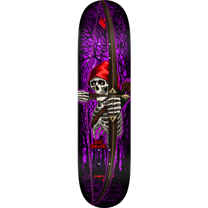 POWELL PERALTA - Zach Doelling Archer Flight Purple - 8.0