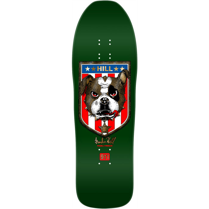 POWELL PERALTA - Frankie Hill Bulldog Reissue Green - 10.0