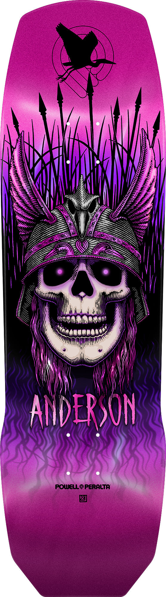 POWELL PERALTA - Andy Anderson Heron 4 Pink - 9.13