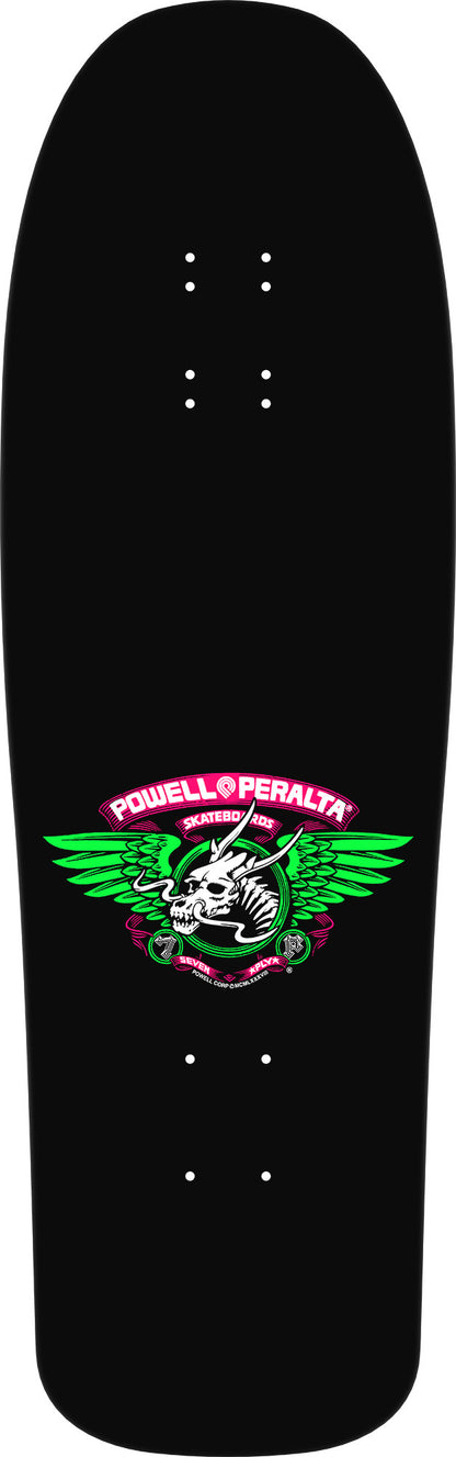 POWELL PERALTA - Mask Reissue Skateboard Deck Blacklight 9.75