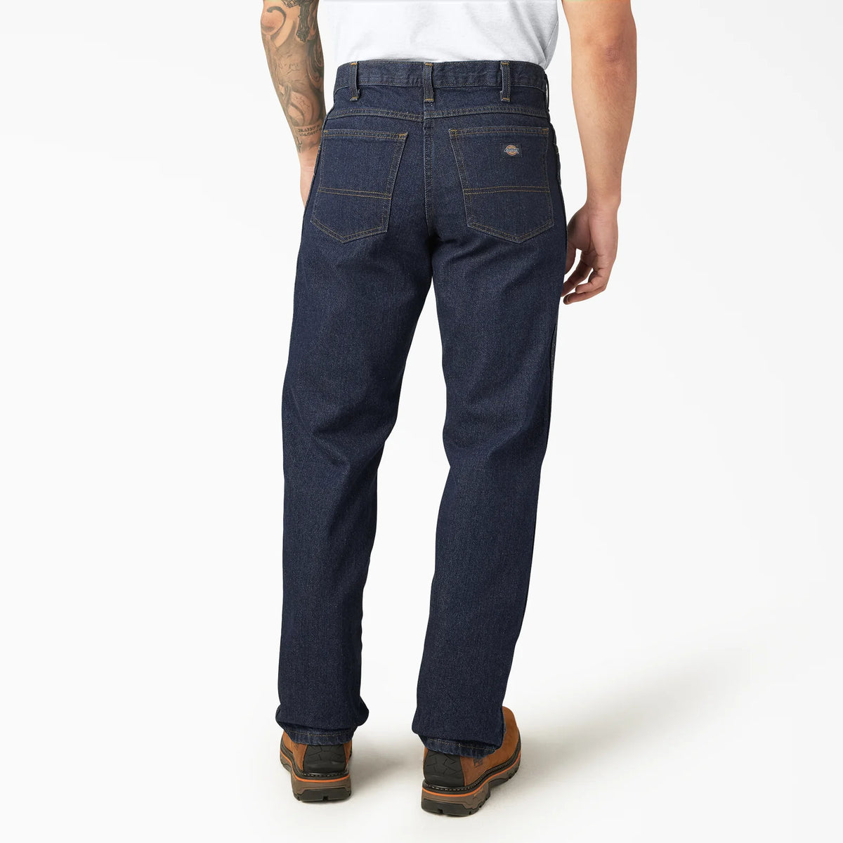 DICKIES - Regular Fit Jeans Rinsed Indigo Blue