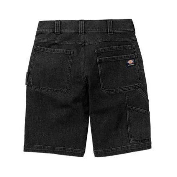 DICKIES - Skateboarding Denim Carpenter Shorts Black