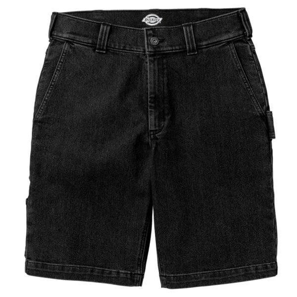 DICKIES - Skateboarding Denim Carpenter Shorts Black