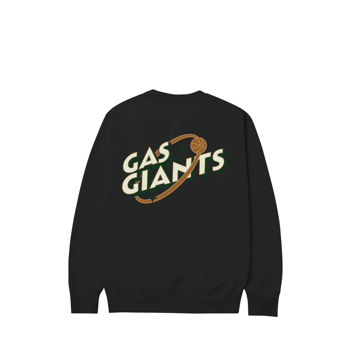 GAS GIANTS - Giant Orbit Crewneck Black