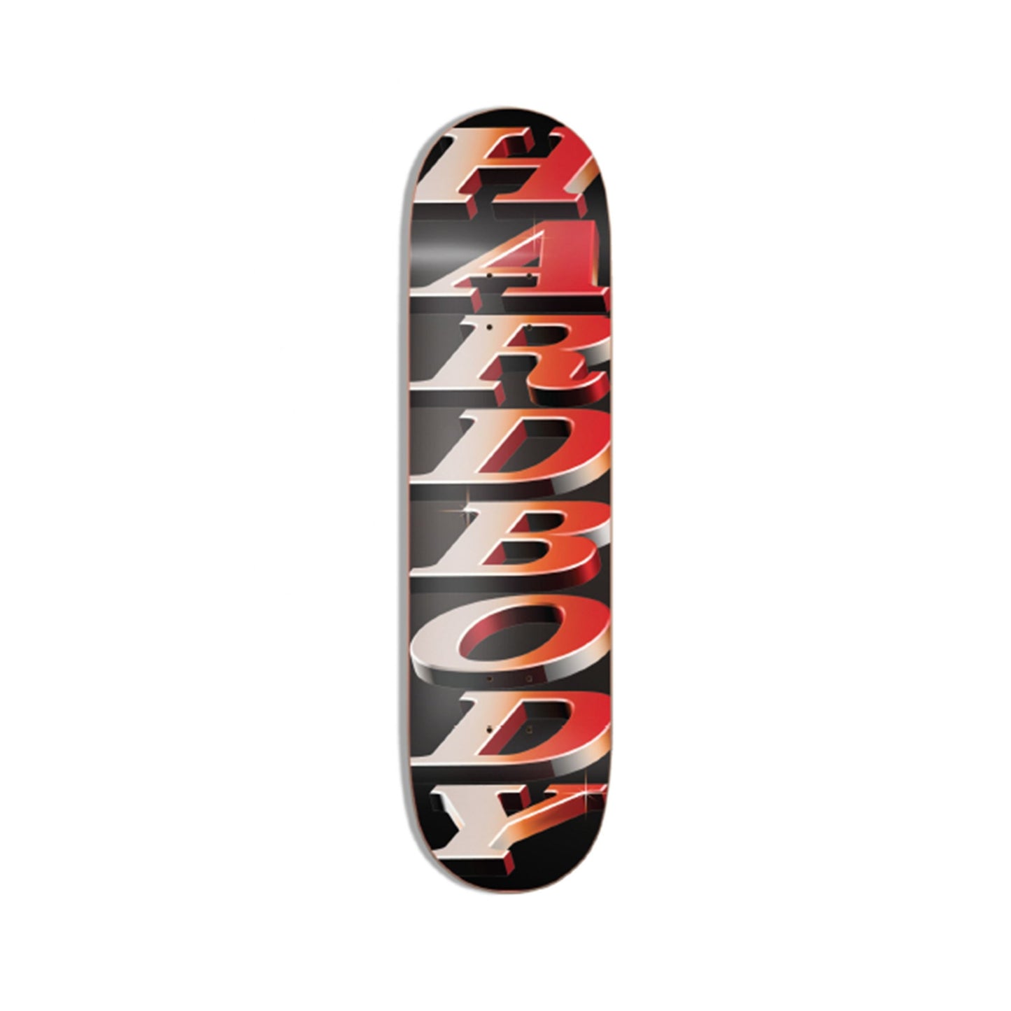 HARDBODY - Stacked Logo Red - 8.38