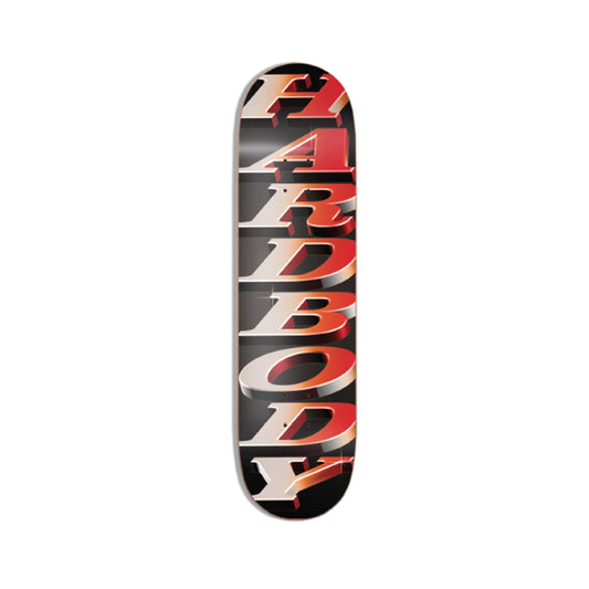 HARDBODY - Stacked Logo Red - 8.38