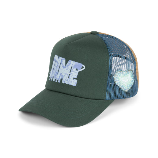 DIME - Cosmic Trucker Cap Green