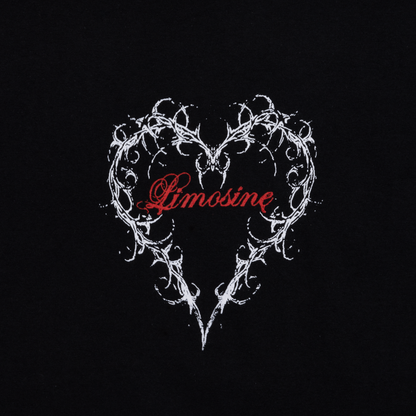 LIMOSINE - Heart Tee Black