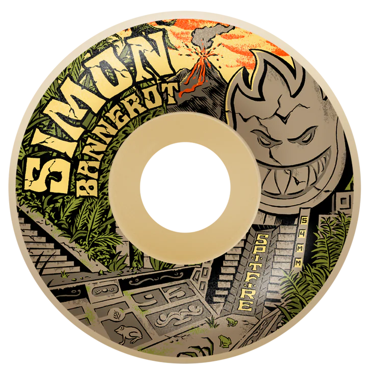 SPITFIRE - Simon Bennerot Templo 54mm F4 Soft Sliders Radial Full 93a