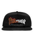 THRASHER - Ignite Snapback Black