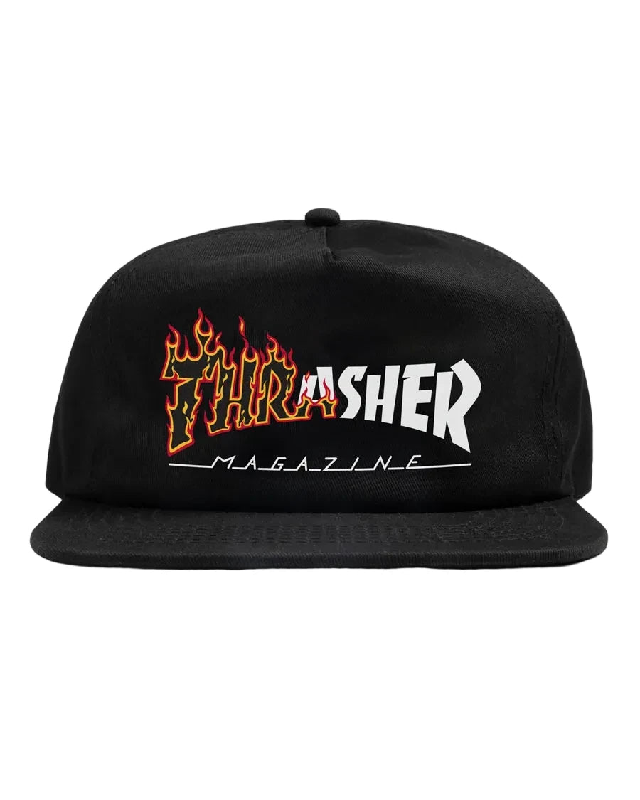 THRASHER - Ignite Snapback Black