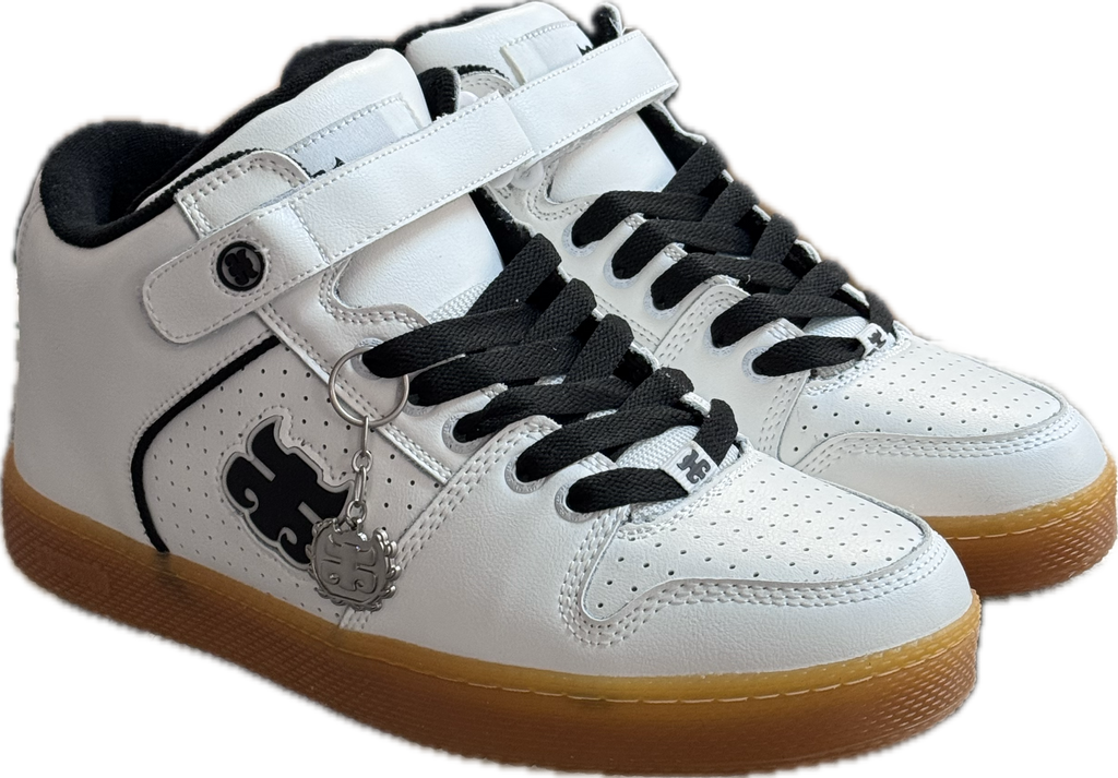 I-PATH - Grasshopper White Leather Perf